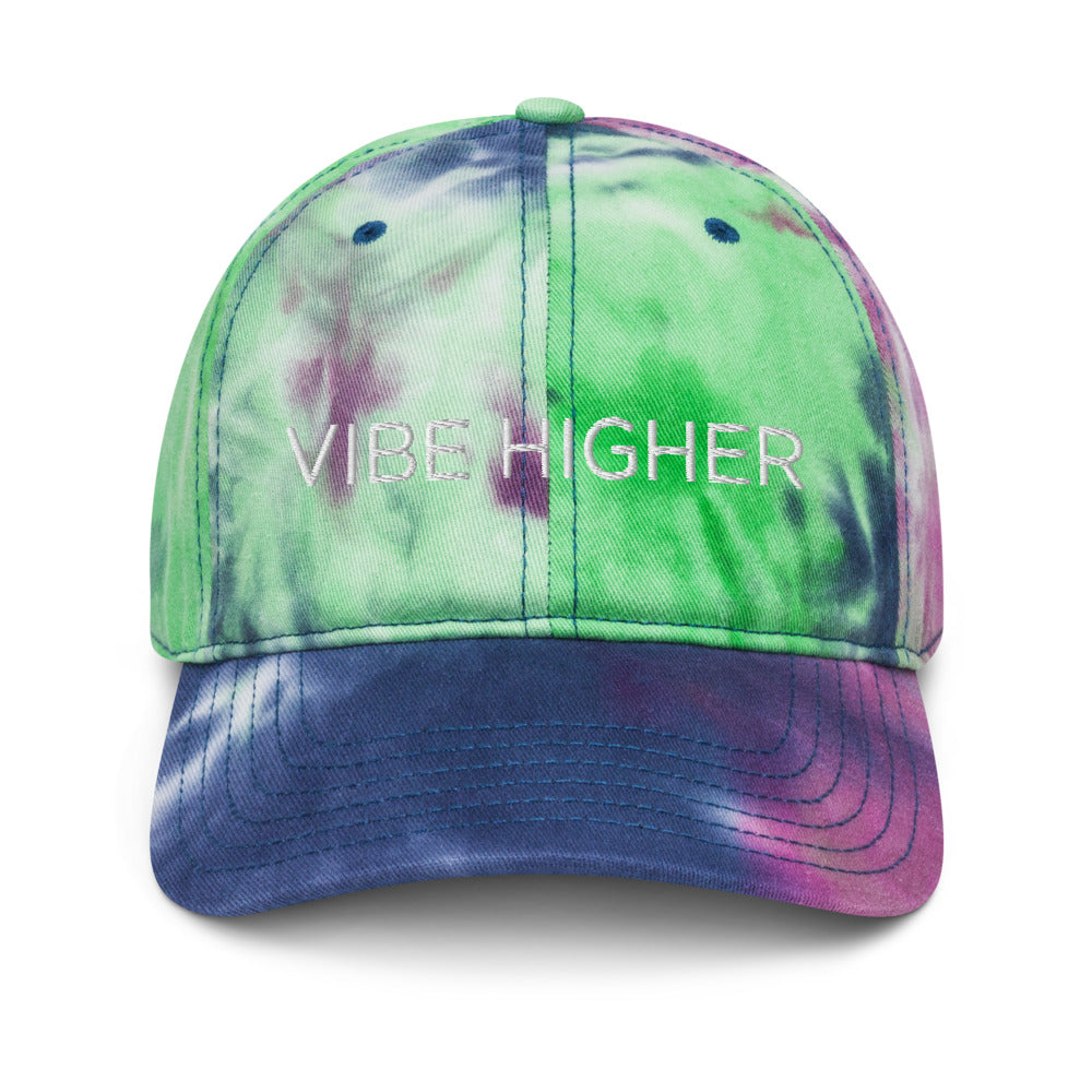 Vibe Higher Tie dye hat